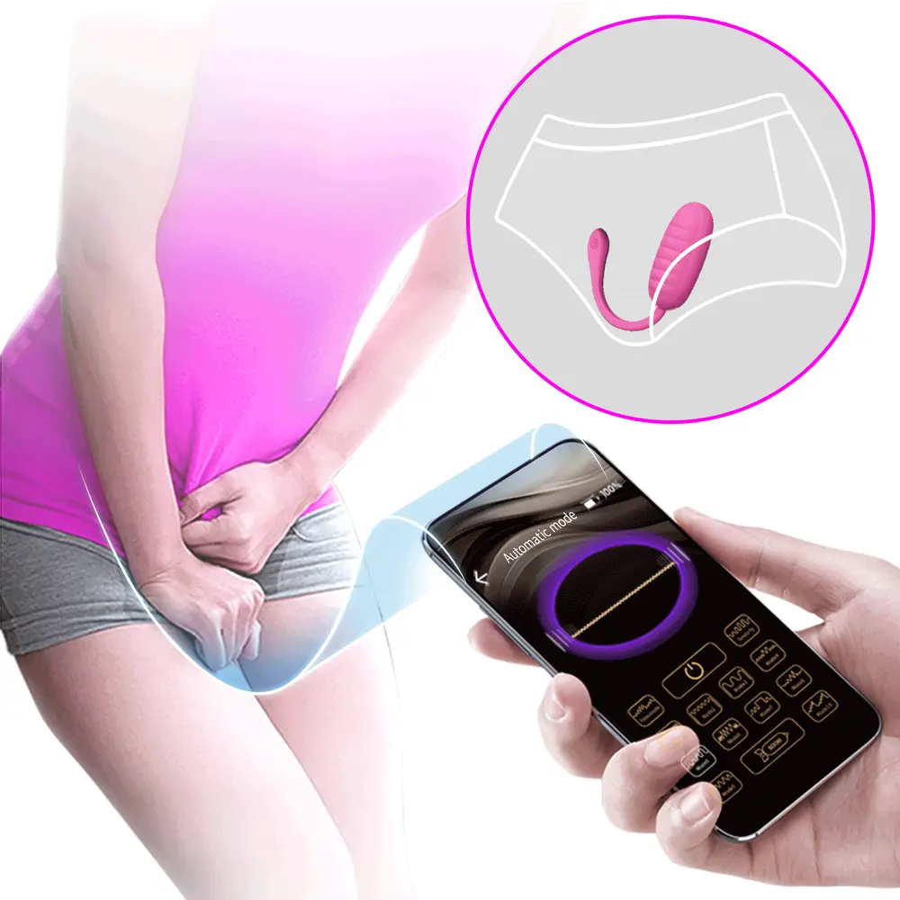 Pretty Love Catalina App Controlled Silicone Egg Vibrator — photo 6