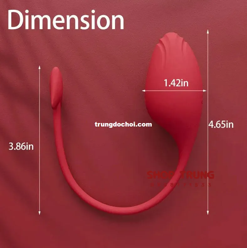 Succubus App-Controlled Waterproof Egg Vibrator 9 Mode Intense — photo 6