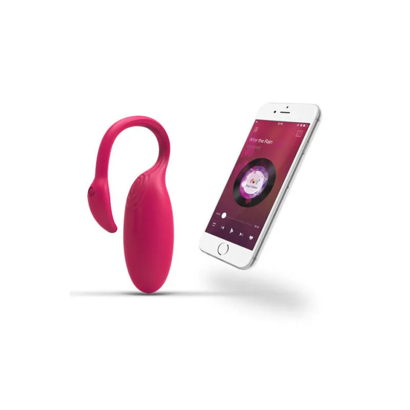 Flamingo Swan Vibrating Egg USB Rechargeable Multispeed Control — photo 2