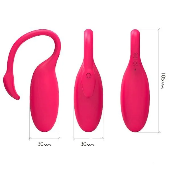 Flamingo Swan Vibrating Egg USB Rechargeable Multispeed Control — photo 3