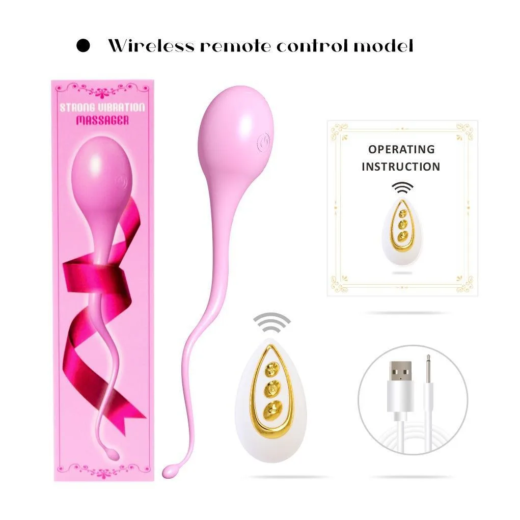 Waterproof Rechargeable Sperm Vibrating Egg 7 Modes Silicone — photo 3