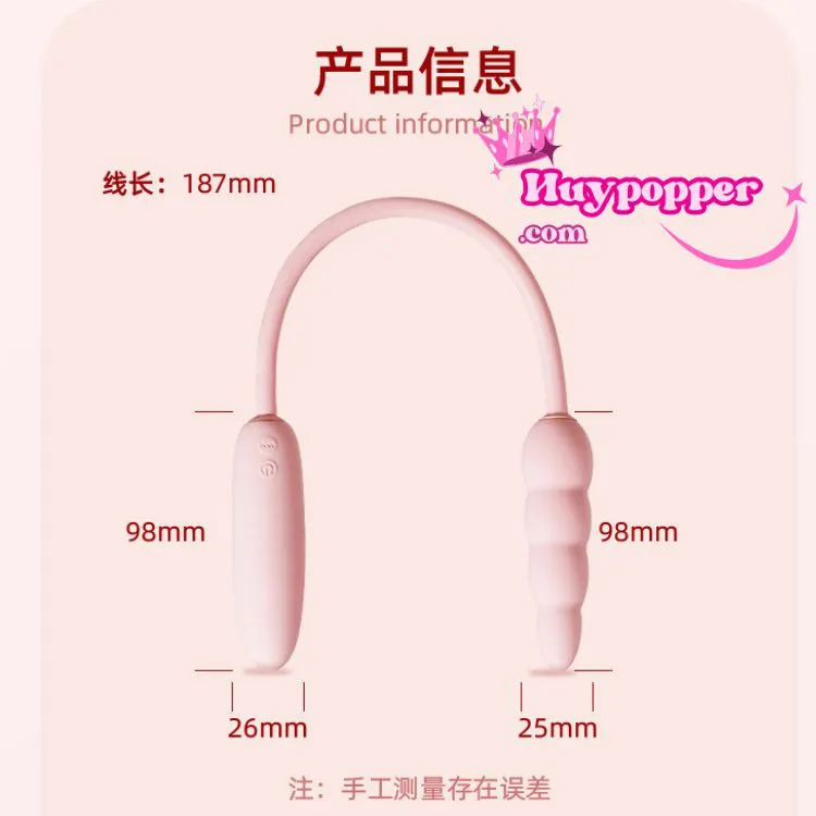 Lisa Dual Motor Dual Head Rechargeable Soft Silicone Egg — photo 2