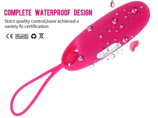 Aphojoy Rechargeable Silicone Love Egg 12 Vibration Modes — photo 2