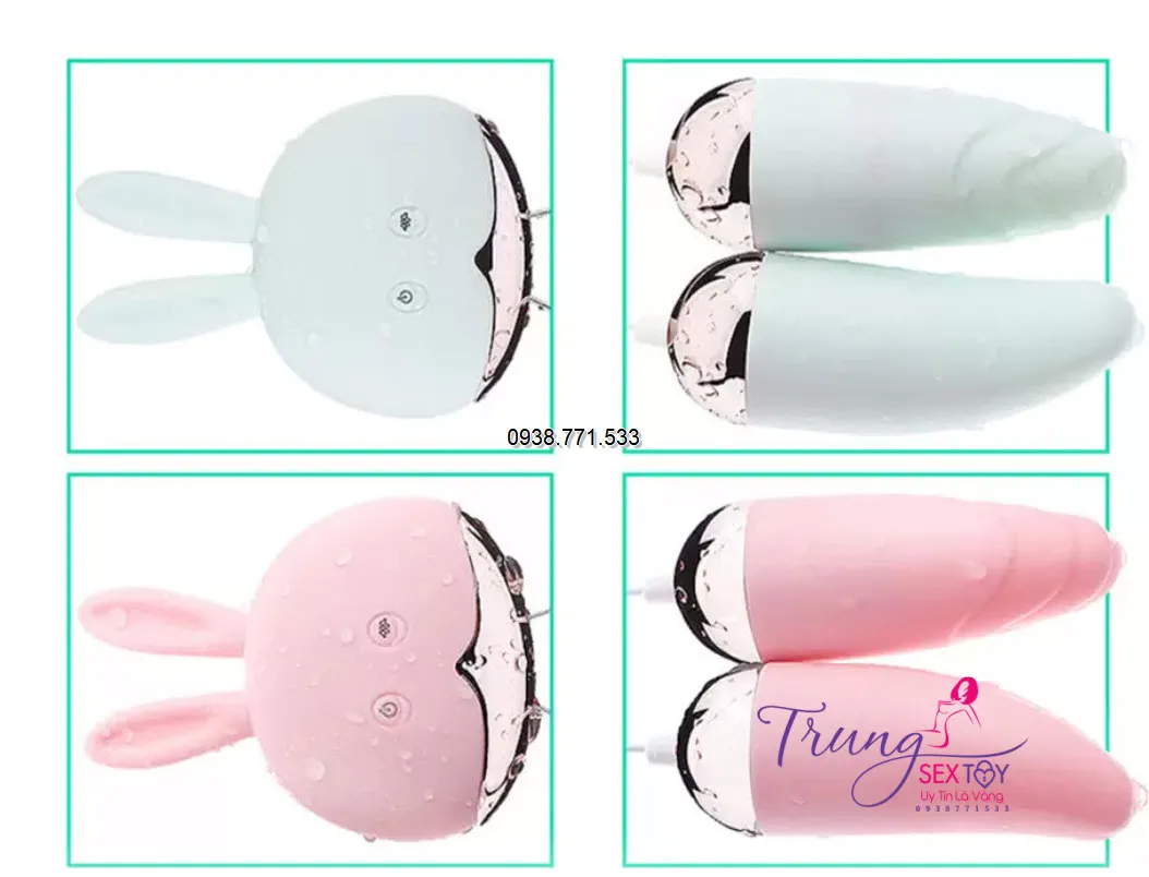 USB Rechargeable Rabbit Bullet Vibrator with Remote — photo 7