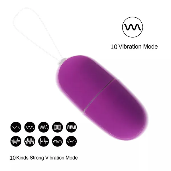 Man Nuo Remote Controlled Vibrating Love Egg 10 Speeds — photo 5
