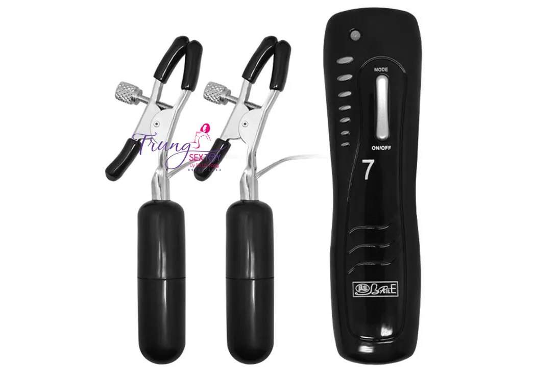 7-Speed Nipple Clamp Vibrating Love Egg Erotic Female Toy — photo 4