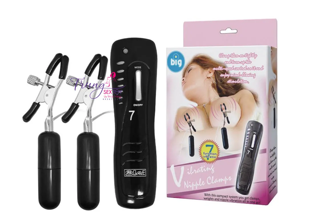 7-Speed Nipple Clamp Vibrating Love Egg Erotic Female Toy — photo 7