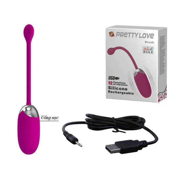 Love Brook 12-Speed Wireless Silicone G-Spot Egg Vibrator — photo 5