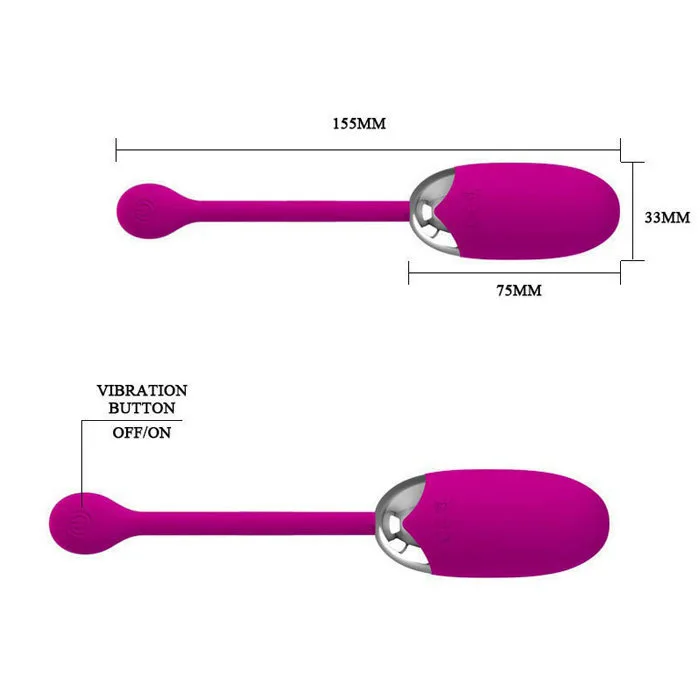 Love Brook 12-Speed Wireless Silicone G-Spot Egg Vibrator — photo 6