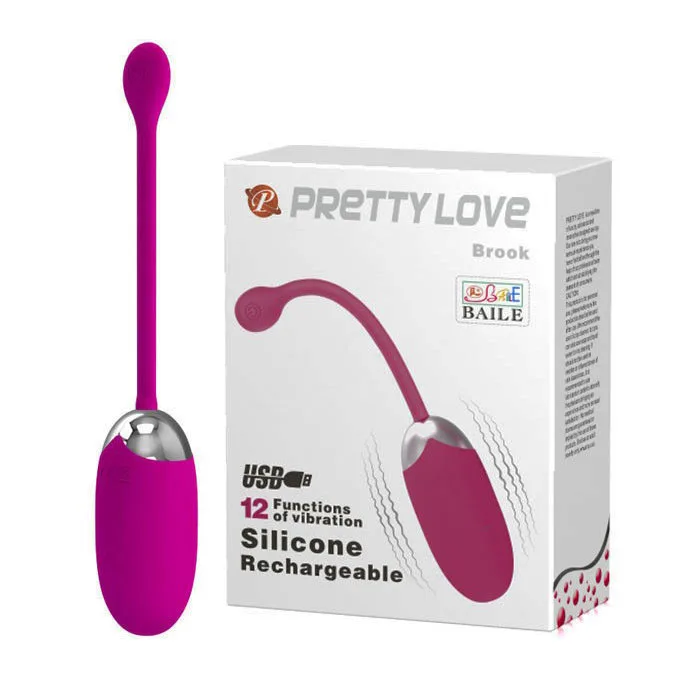 Love Brook 12-Speed Wireless Silicone G-Spot Egg Vibrator — photo 2
