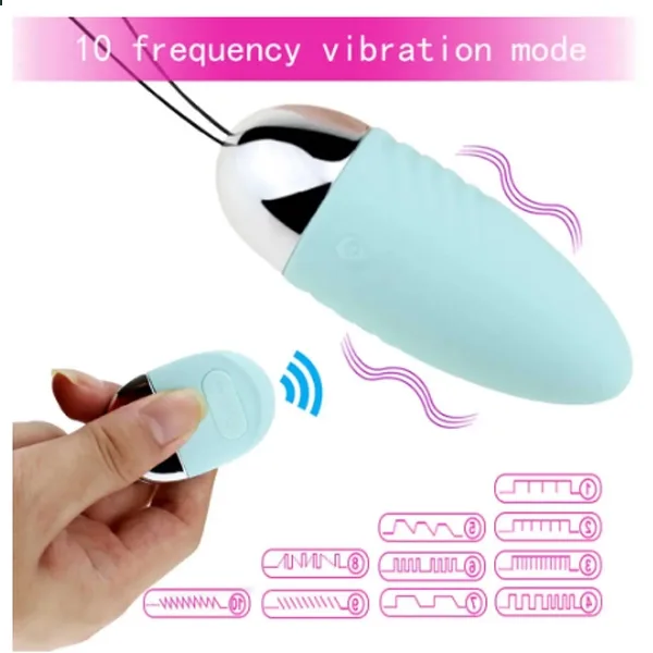 Wireless Love Egg Vibrator with Remote Control — photo 4