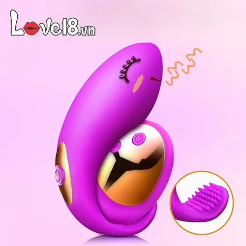 Dolphin Love Egg G-Spot Clitoral Dual Stimulator Vibrator — photo 2