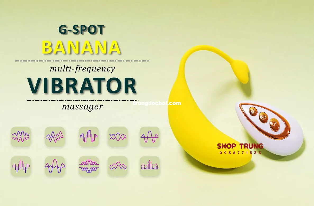 Banana Shape Wireless Remote Love Egg Unique Stimulation — photo 7