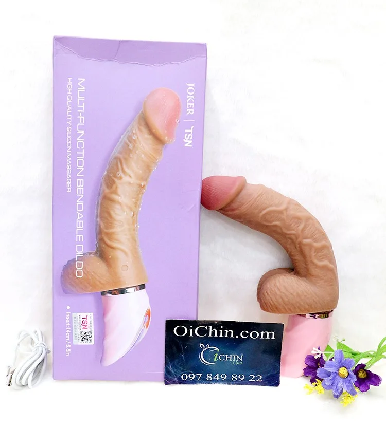 TSN Joker 360° Bendable Strong Multi-Mode Silicone Dildo — photo 6