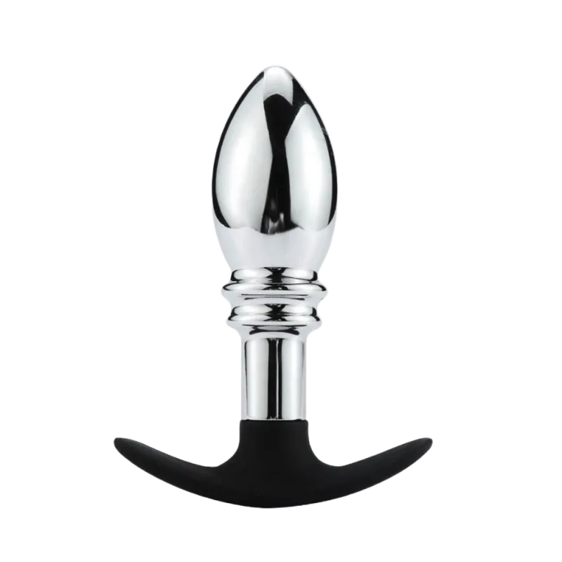 Twisted Stainless Steel Anal Plug 07 Comfortable Safe