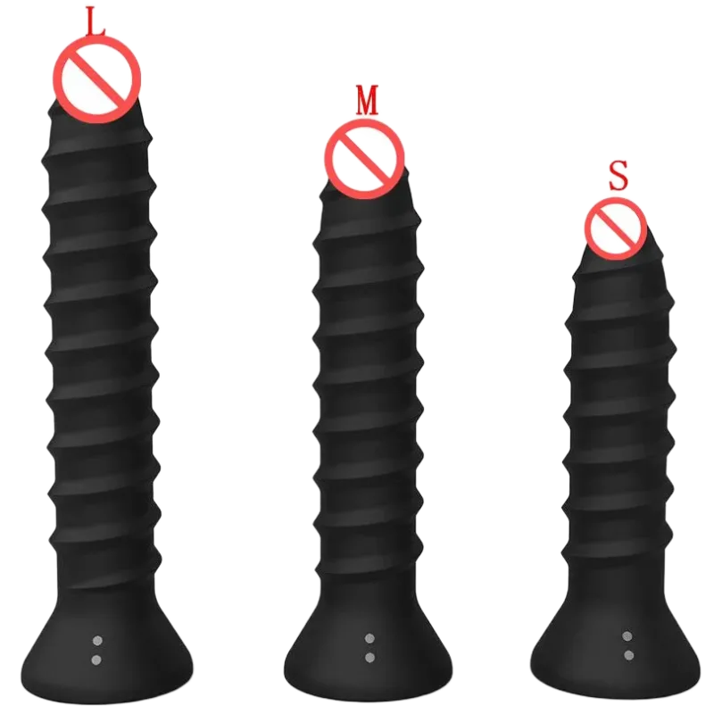 Twisted vibrating anal plug 10 modes USB recharge
