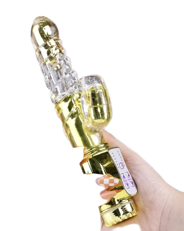 Twisting Vibrating Dildo with Deep Massage for Intense Pleasure