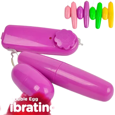 Two-Ended Egg Vibrator Multi-Speed Relaxing Massage