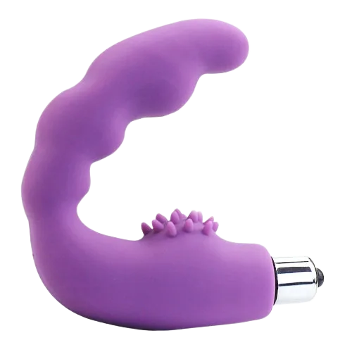 U-Shape Anal Massager Polymer Medical-Grade Safe Anal Stimulation Toy