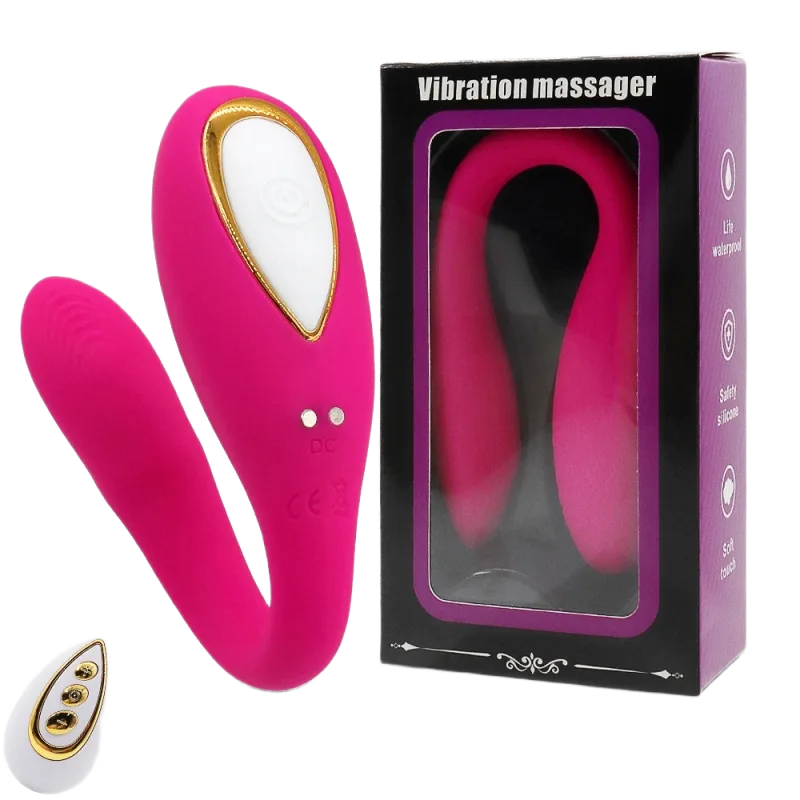 U-Shaped Remote Control Love Egg 10 Vibes For Couples Exciting Fun