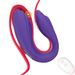 U-Shaped Vibrator Dual Motors USB Rechargeable