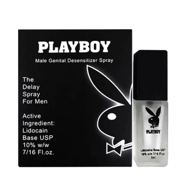 UK Playboy Black Delay Spray 5ml