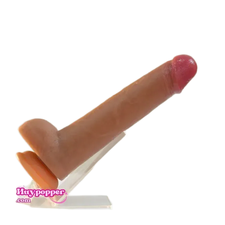 Ultra-Realistic Double Skin Silicone Dildo Medical Grade