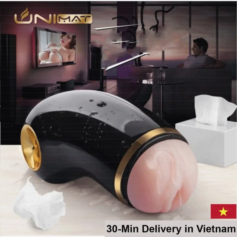 Ultra Skin Realistic Rechargeable Silicone Masturbator Cup