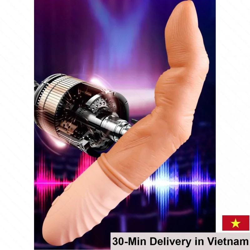 Ultra Soft Silicone Finger Vibrator Warm Heated Pleasure