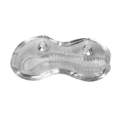 Ultra Soft Transparent Silicone Male Masturbator Toy