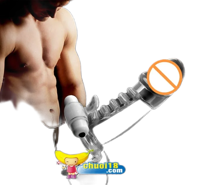 Unique Fishbone Vibrating Condom for Prolonged Male Stamina