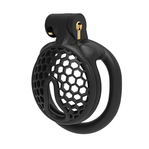 Unique Honeycomb Design BDSM Male Chastity Cage Durable Nylon