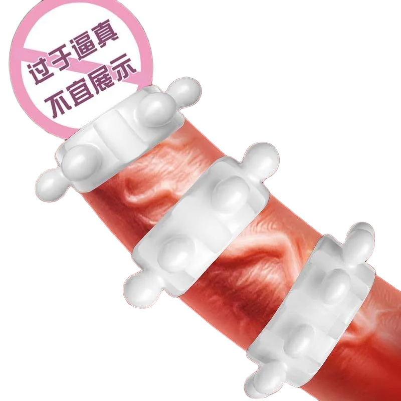 USA Puppy Steel Ball Penis Cock Ring Set Enhance Sex