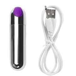 USB Rechargeable Strong Vibrating Egg for Intense G-Spot Stimulation