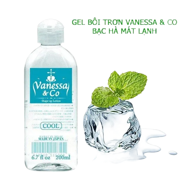 Vanessa Cooling Mint Japanese Lubricant 200ml