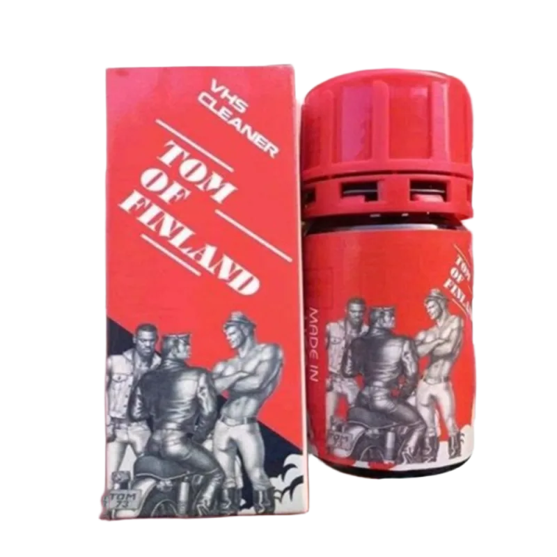 VHS Cleaner Tom Of Finland Red Popper 40ml USA