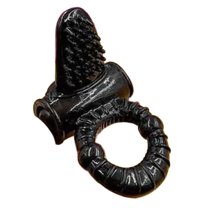 Vibrating Penile Ring with Clitoral Licking for Intense Couples Love