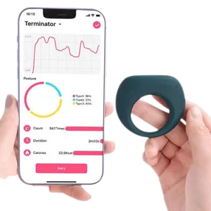 Vibrating Penis Ring Hand Strap For Longer Lovemaking