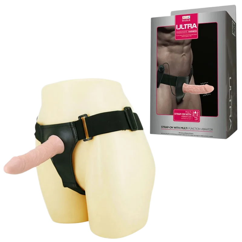 Vibrating Strap-On Cock Ring - Delay, Enhance, Couples Intimacy