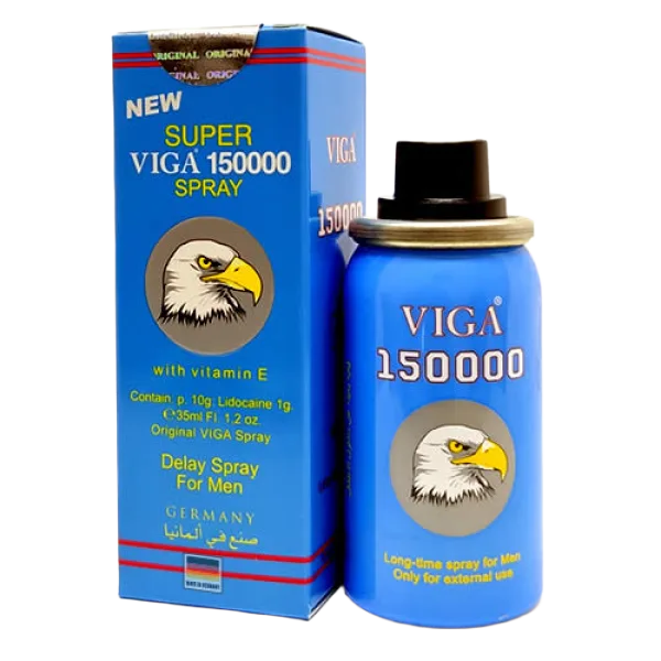 Viga 150000 Delay Spray Mint Freshness Long Lasting 45ml