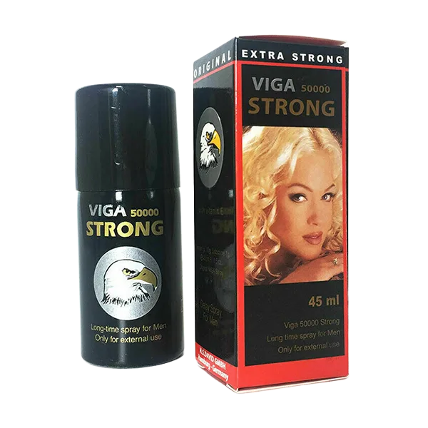 Viga Strong 45ml Delay Spray Enhances Endurance Stops Premature