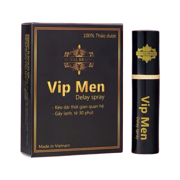 VIP MEN Delay Spray 10ml Boost Performance Safely