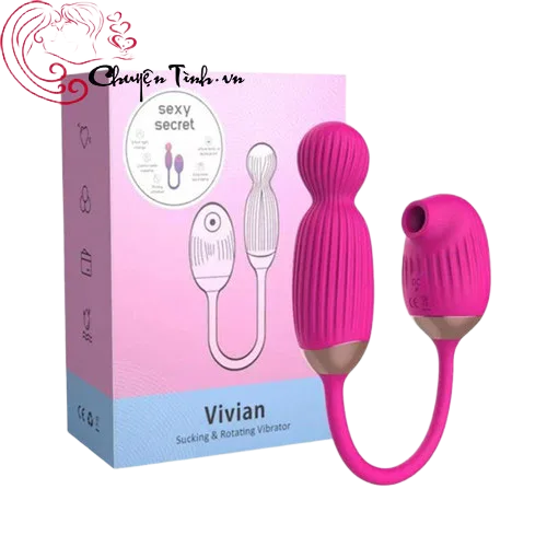 Vivvian G-Spot USB Rechargeable Female Oral Simulation Vibrator