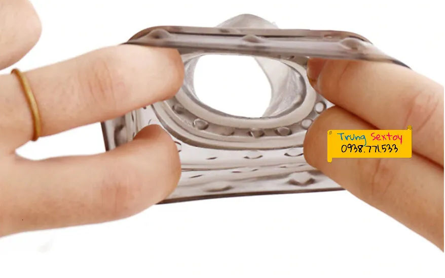 Enhanced Condom with Middle Ring and Strap for Delay — photo 6