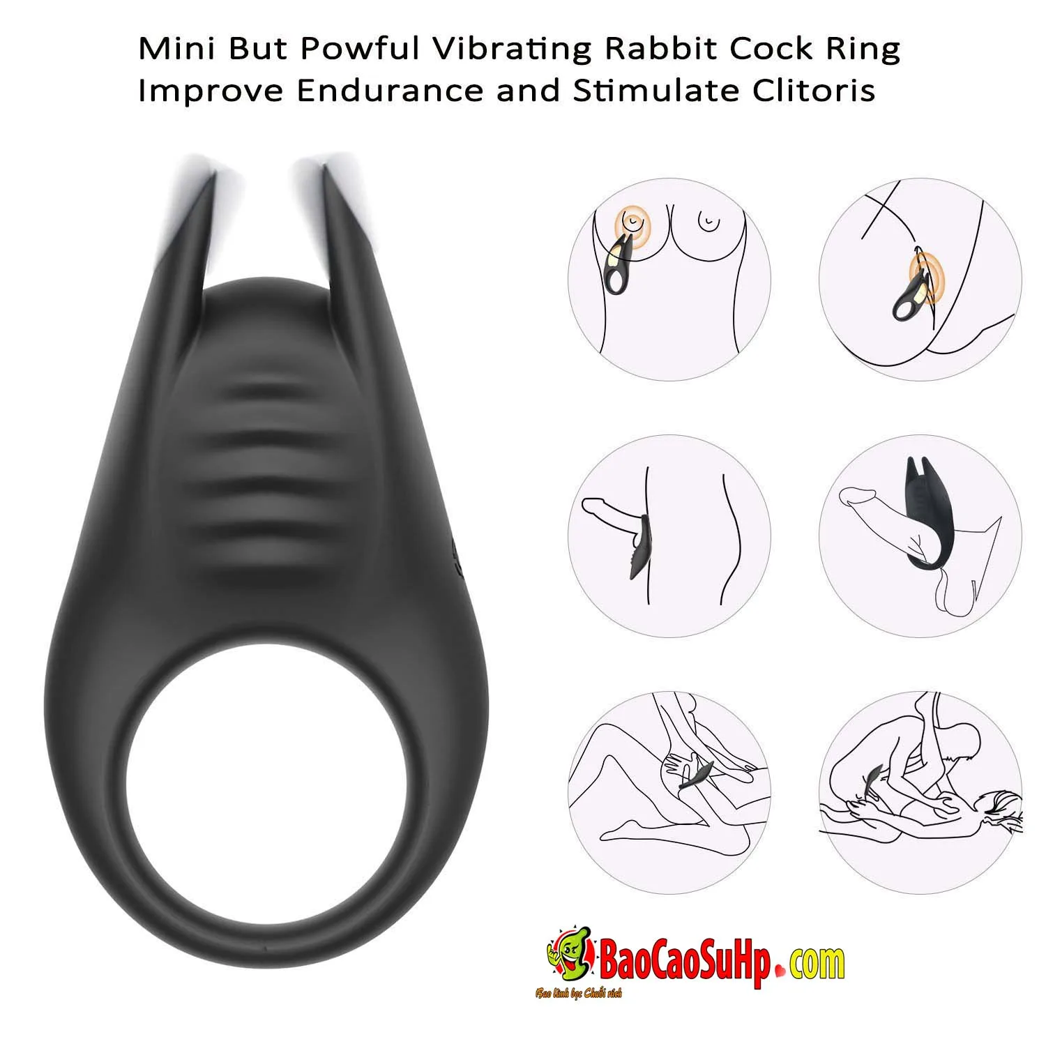 Head Horn Stay Hard Six Pack Silicone Stretchy Rings — photo 5