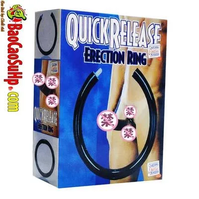 Quick Release Penis Ring Extend Erection Easy Use Comfortable Fit — photo 3