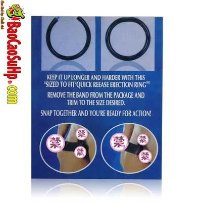 Quick Release Penis Ring Extend Erection Easy Use Comfortable Fit — photo 4