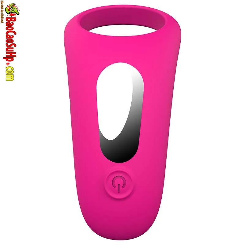 Shand S045 Soft Silicone Vibrating Cock Ring Couples Toy — photo 2