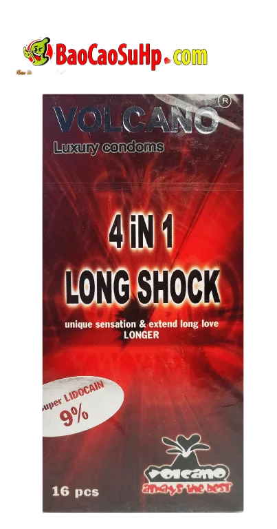 Volcano 4-in-1 Explosive Condom New Sensation