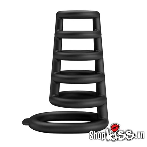 Pretty Love Rodrigo Delay Ring Silicone Black Last Longer — photo 3